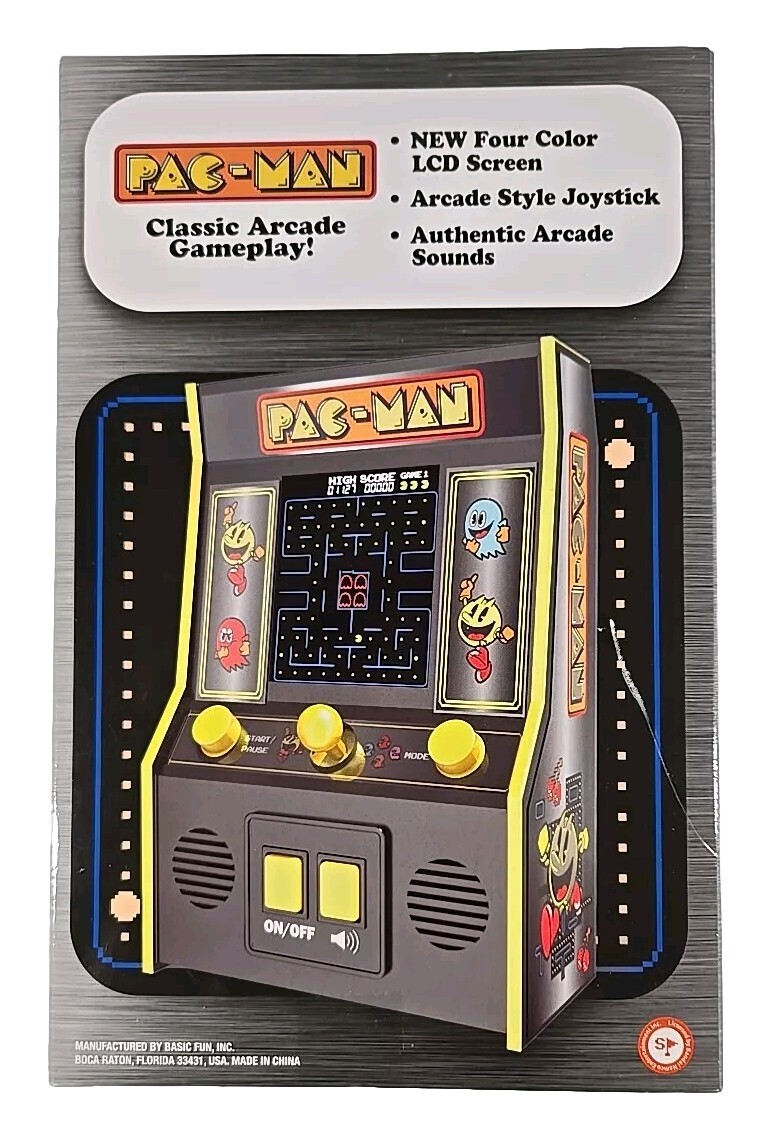 Pac-Man Collector’s Edition Arcade Classics Four Color Screen! NEW!