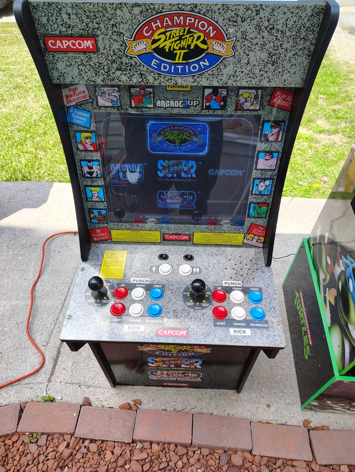 Arcade 1up STAR WARS LE w/Bench Seat – TMNT – MK2 – Street Fighter 2 Final fight
