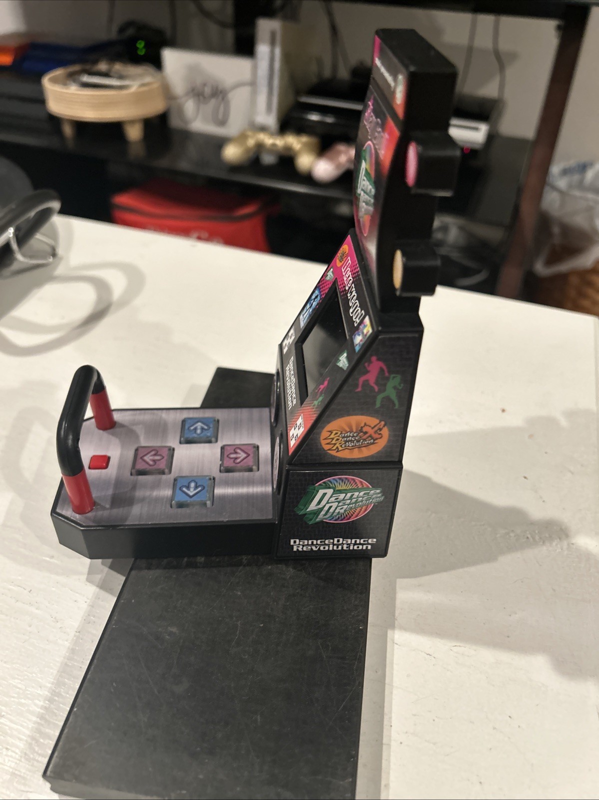 Dance Dance Revolution Mini Boardwalk Arcade Tabletop Game Fingers 2021 Konami