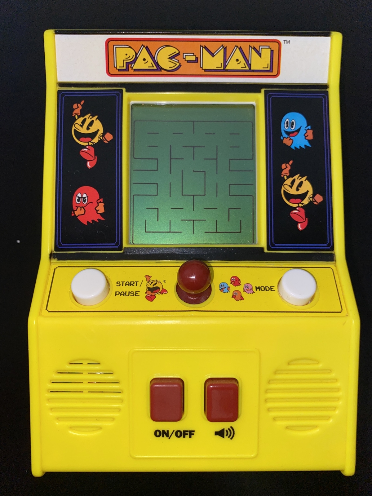 Pac-man Retro Mini Arcade Handheld Game Classic Play Used In Great Condition