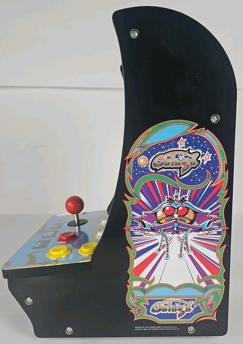 Arcade1Up Galaga Countercade Tabletop Arcade Cabinet Video Game Machine