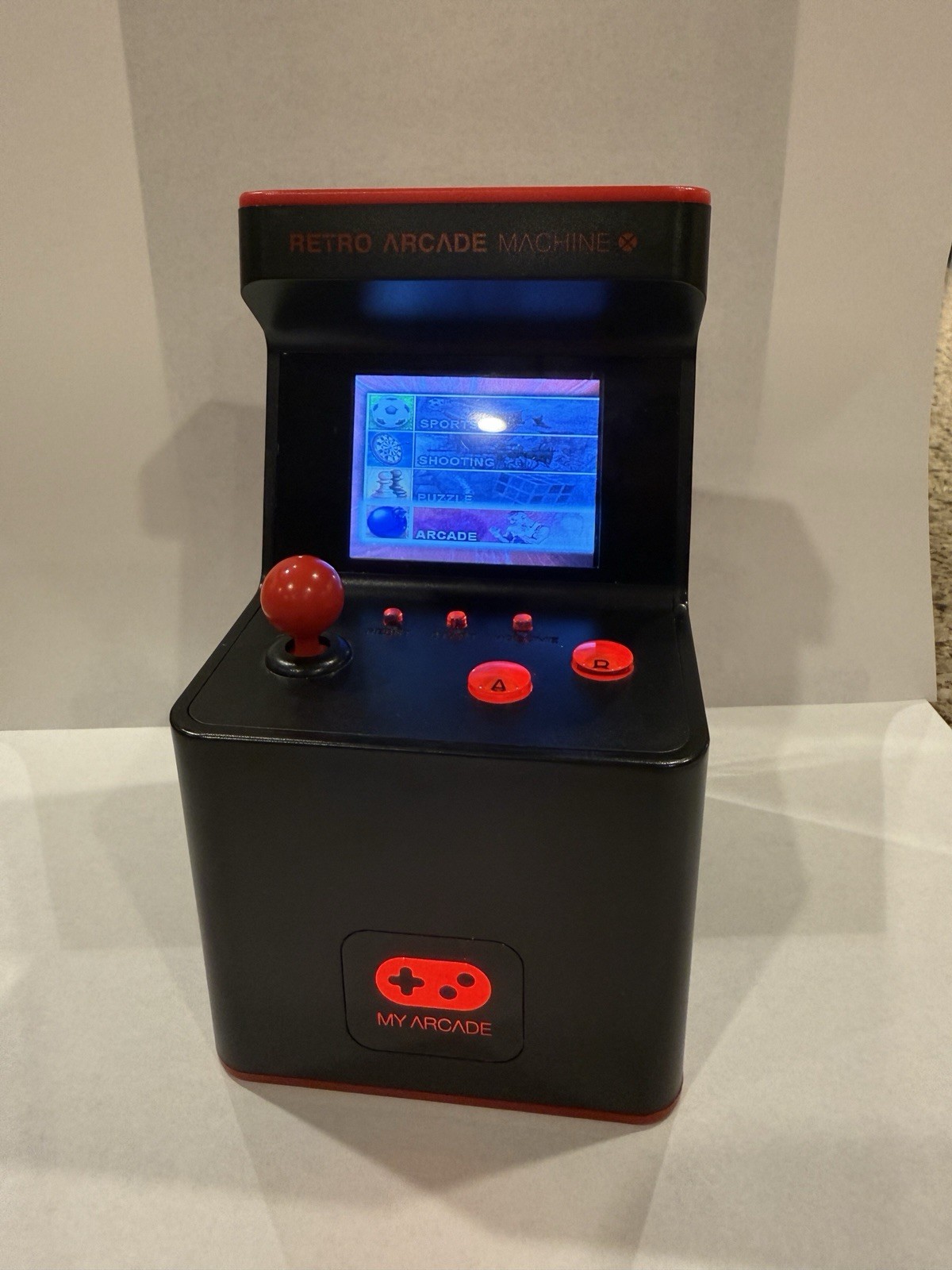 MyArcade Retro Arcade Machine Battery Operated Working 200+ Games
