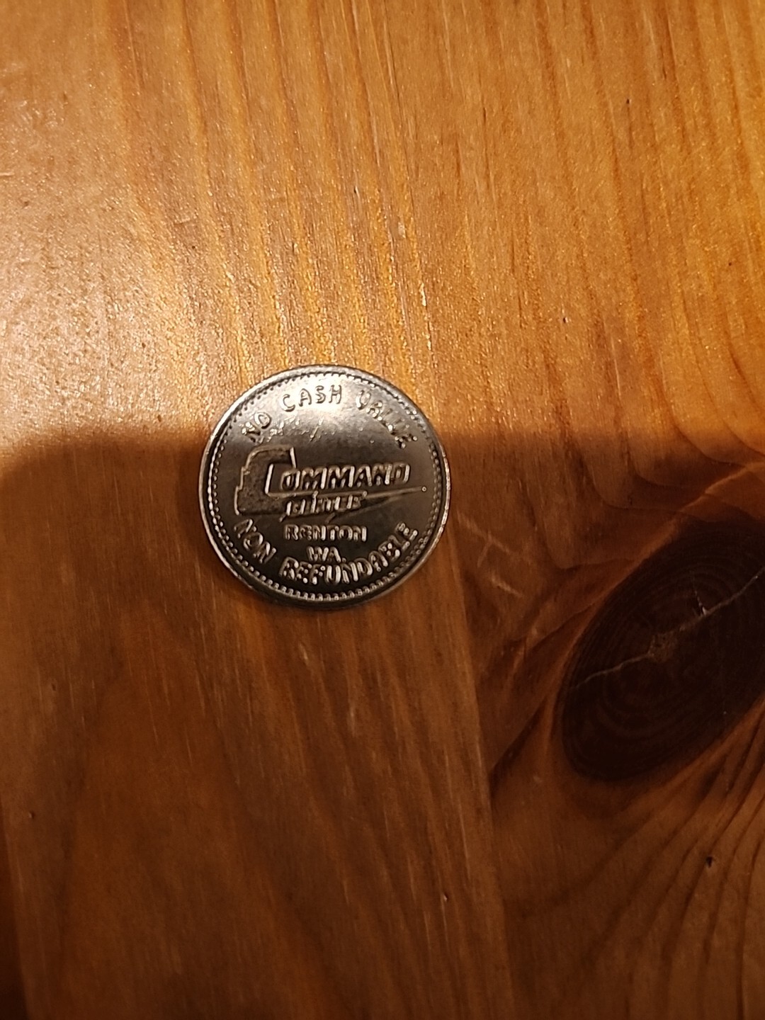 Command Center Video Game Arcade Tokens