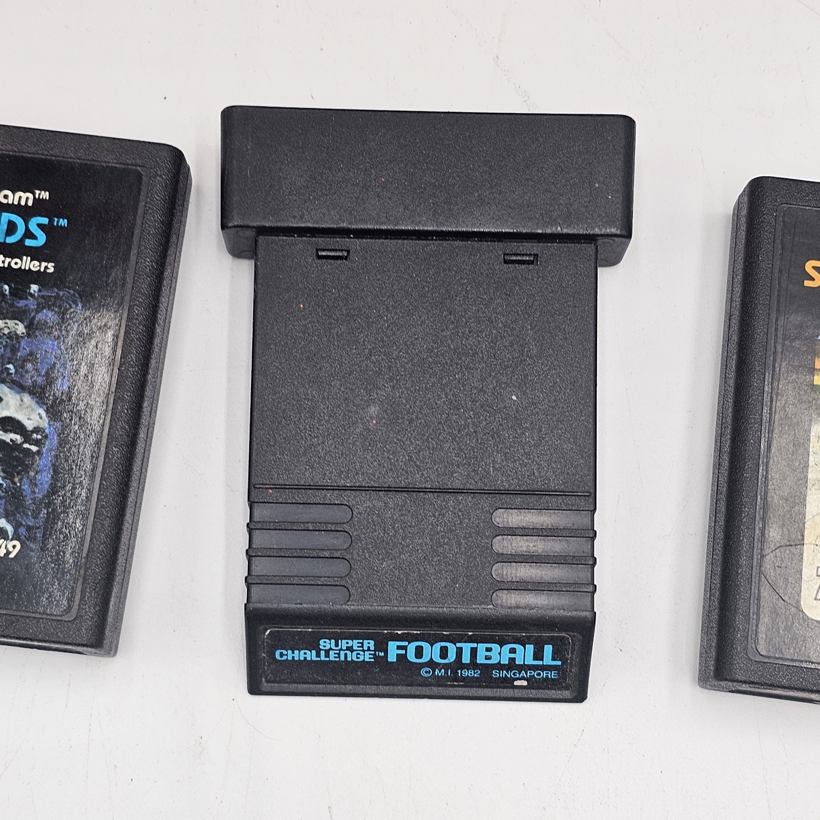 Sears Tele-Games Video Arcade Atari 2600 Box w/ 10 Game Cartridges
