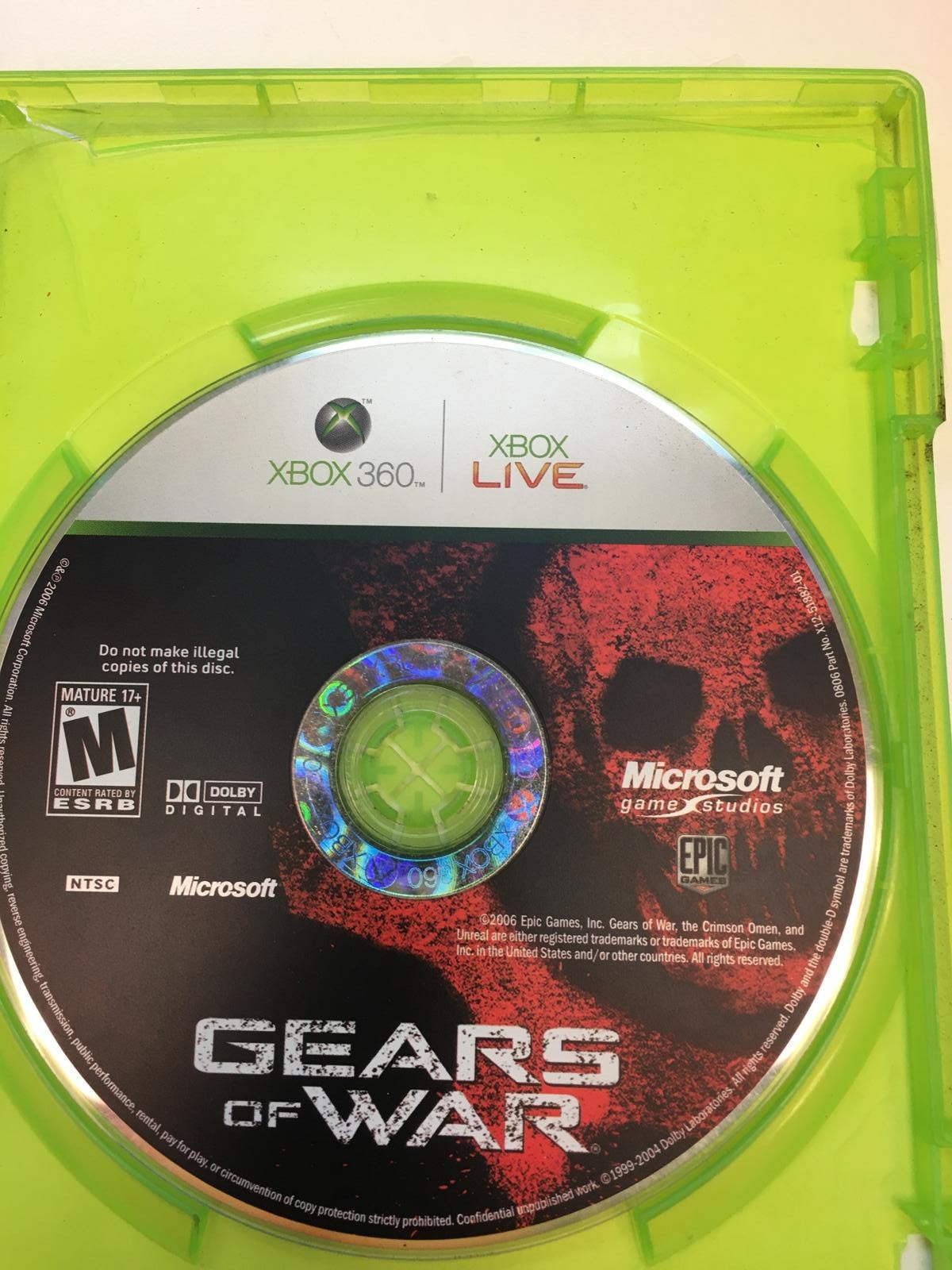 Gears of War Xbox 360 Game – FREE & FAST SHIPPING