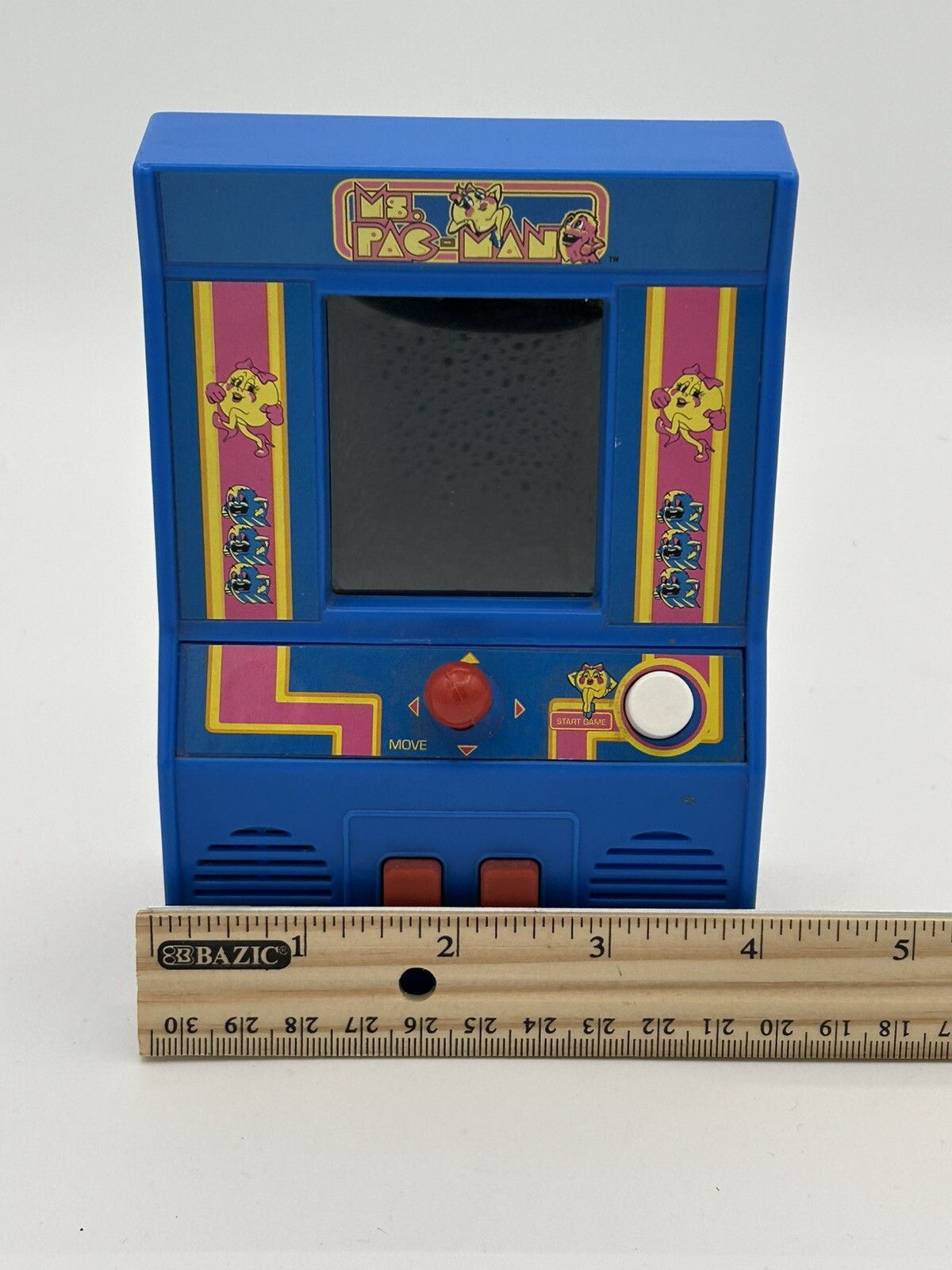 Basic Fun Arcade Classics Ms Pac-Man Retro Mini Arcade Game Handheld Bandai 2018