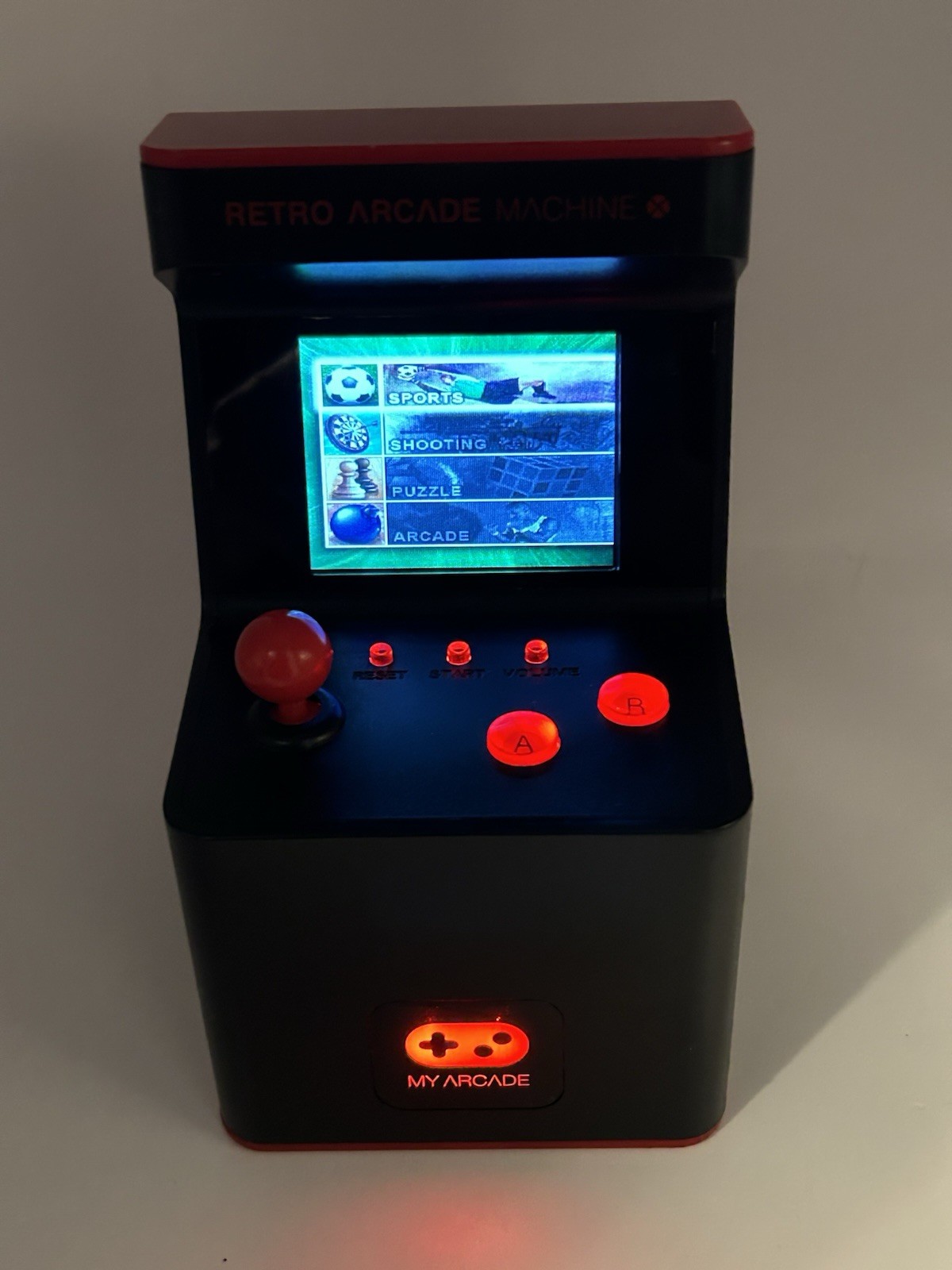 My Arcade Retro Arcade Machine X Mini Game Arcade Cabinet -300 Games Works