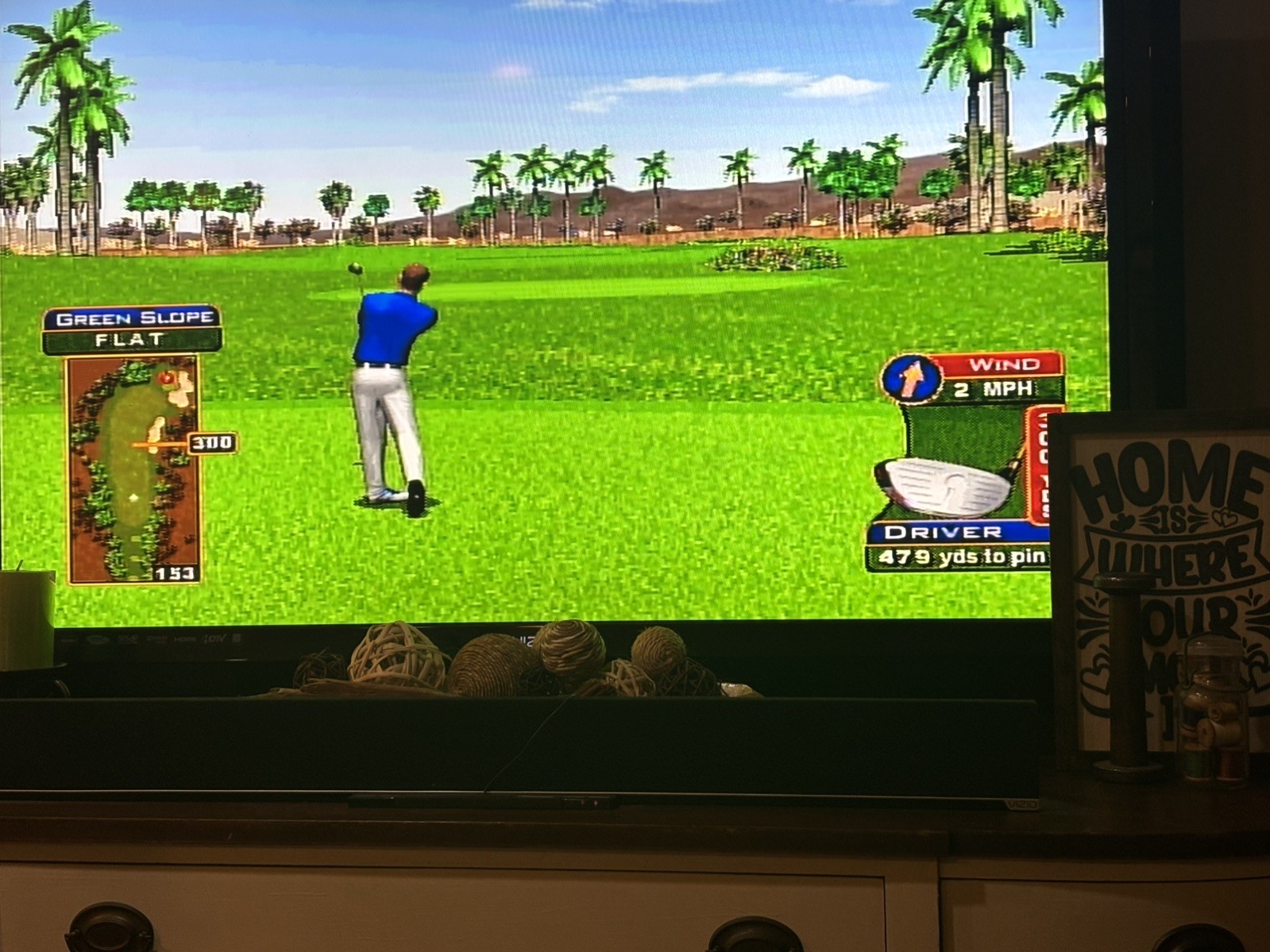 Golden Tee Golf Plug & Play Home TV Game Edition 2011 Jakks Pacific Tested Works