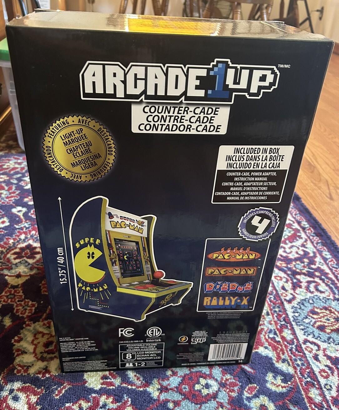 Arcade1up Super Pac-Man 1 Countercade New In Box!