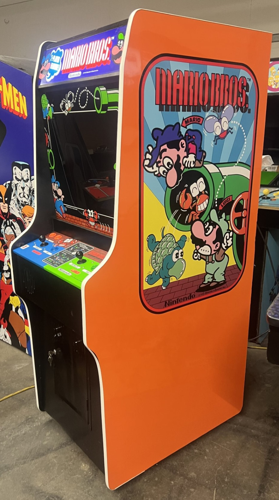 MARIO BROS ARCADE MACHINE by NINTENDO 1983 (Excellent Condition) *RARE*