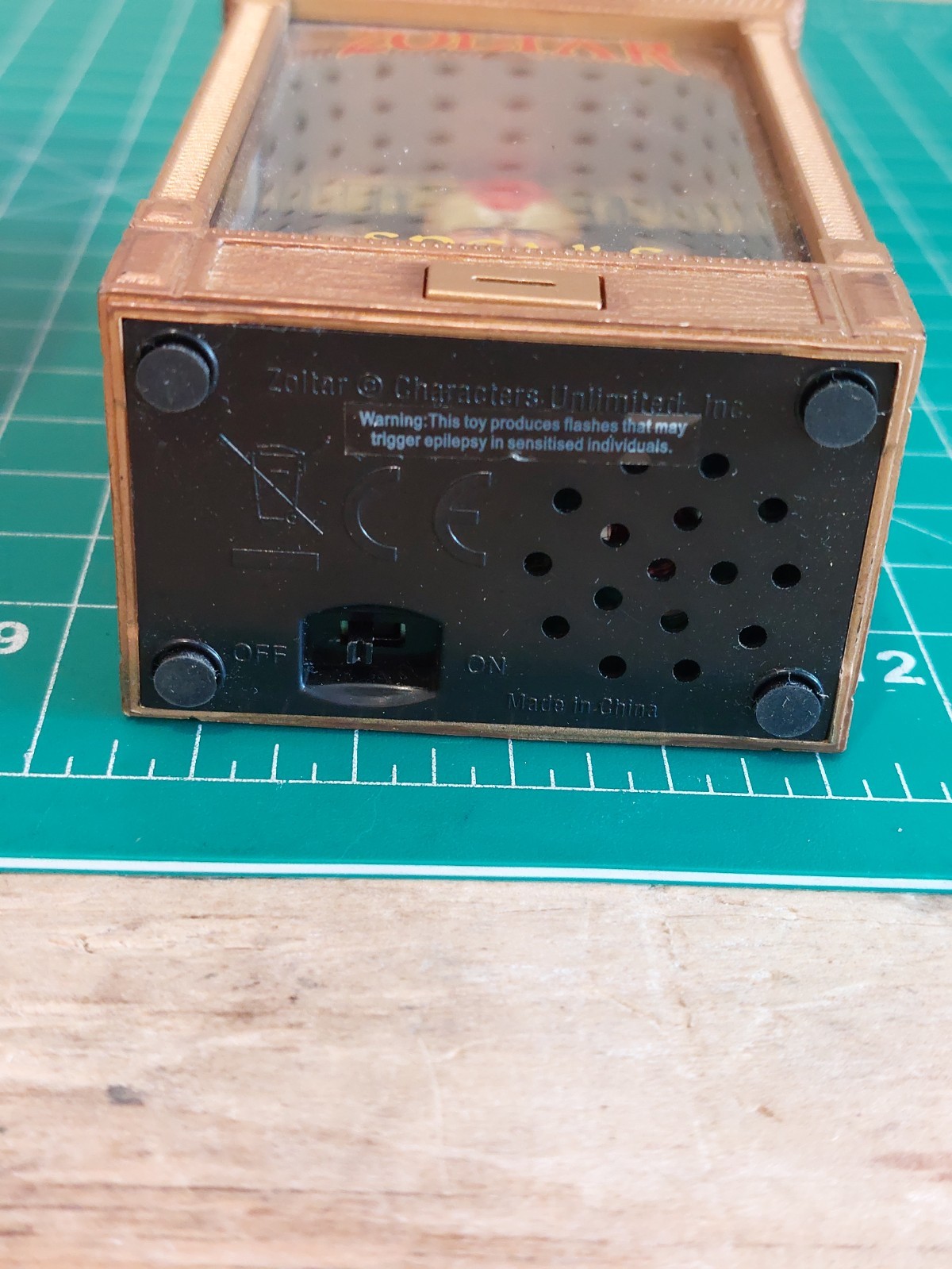 Zoltar Speaks Fortune Teller Machine Miniature Electronic Works