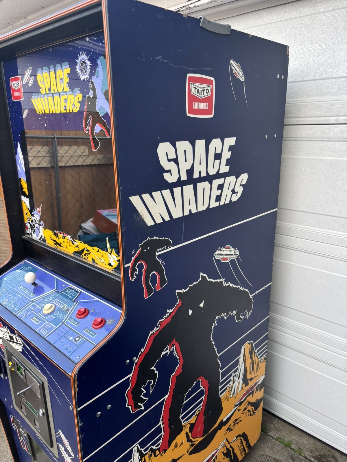 Taito Japanese dedicated Space Invaders Original Arcade Machine OHIO rare game