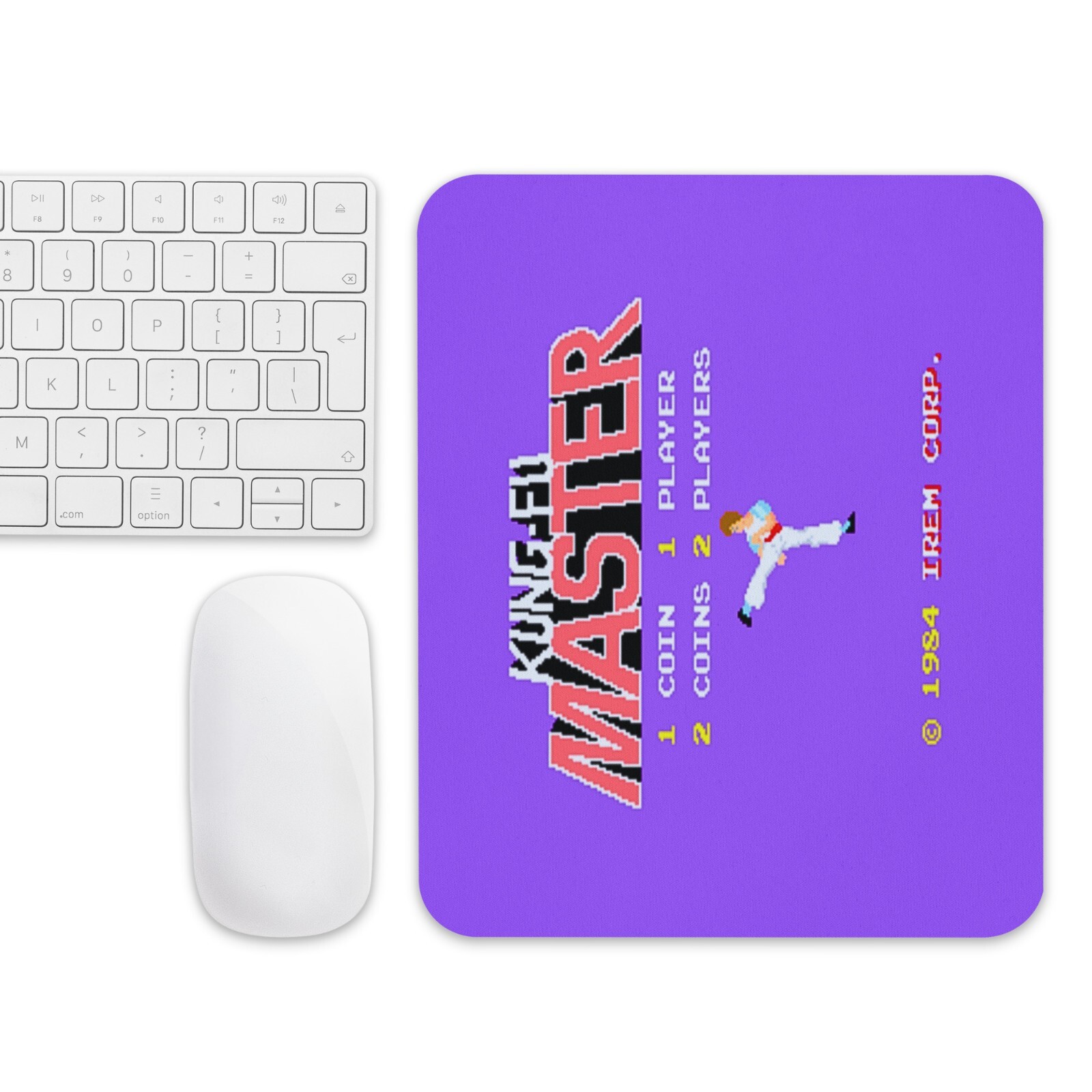 Kung-Fu Master Arcade, 1984 Mouse Pad NEW 9.5″ x 7.75″ Non Slip IREM