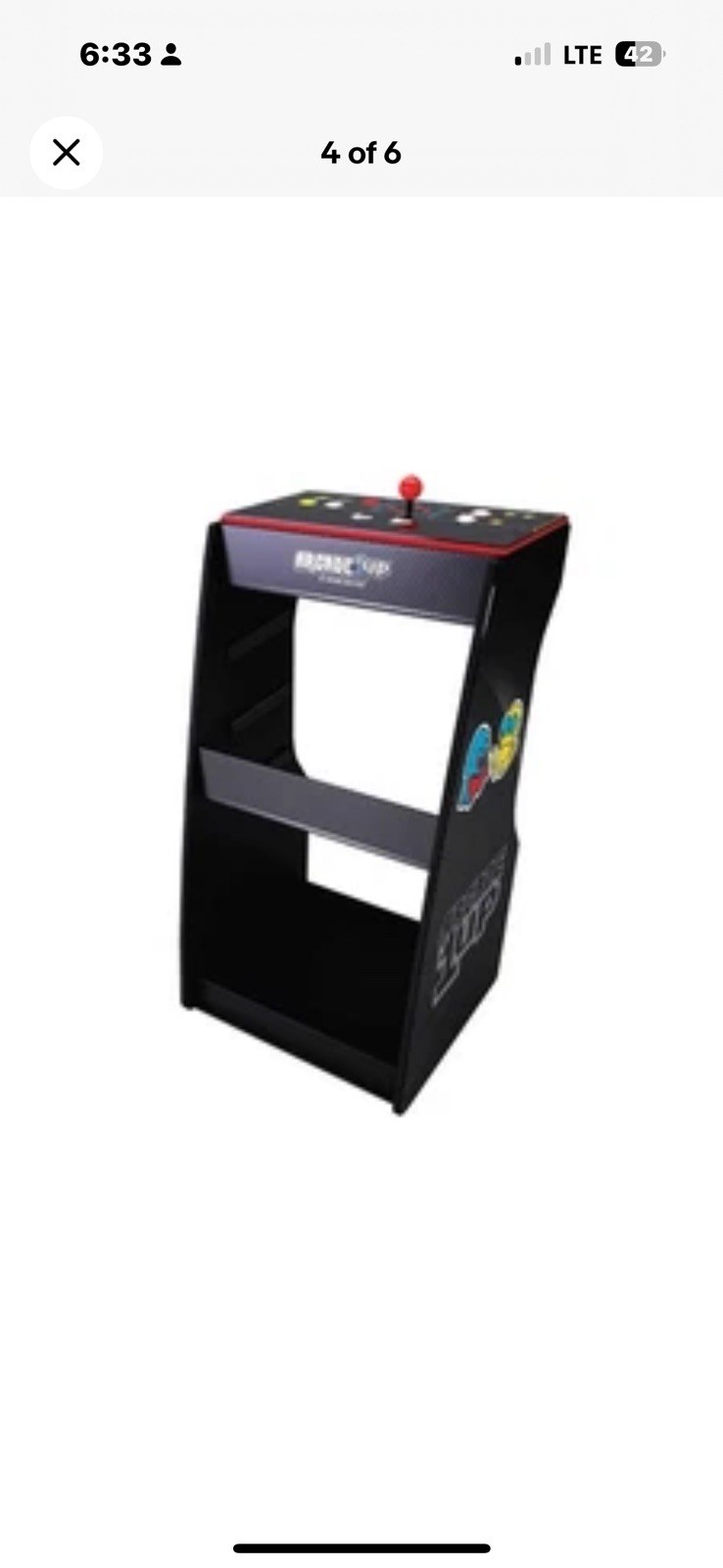 Multi Game Projector Arcade With Pac-Man Deck Included Interchangable Controler
