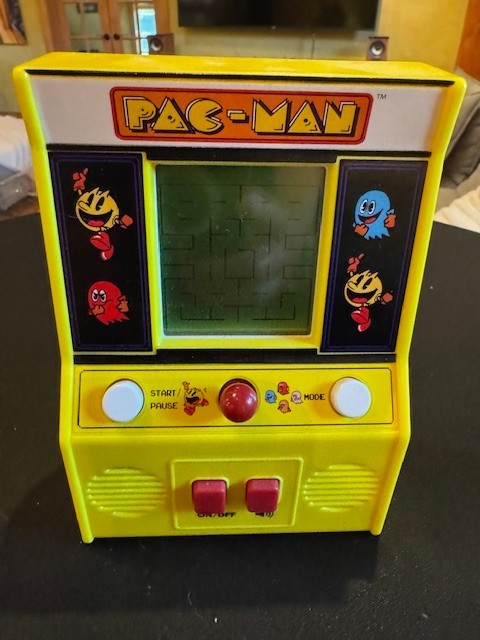 Mini Pac-man Handheld Arcade Game Pacman Machine Bandai Namco 09521