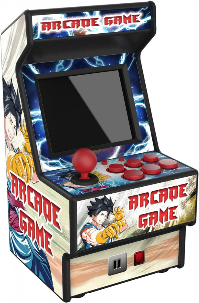 Golden Security Mini Arcade Game Machine 156 Classic Handheld Games Rhac06