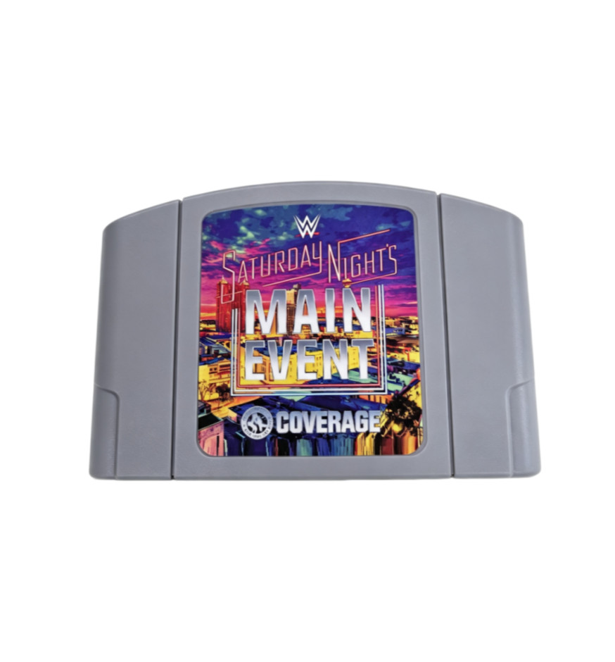 WWF Saturday Night’s Main Event Game Cartridge For N64 Console US Version