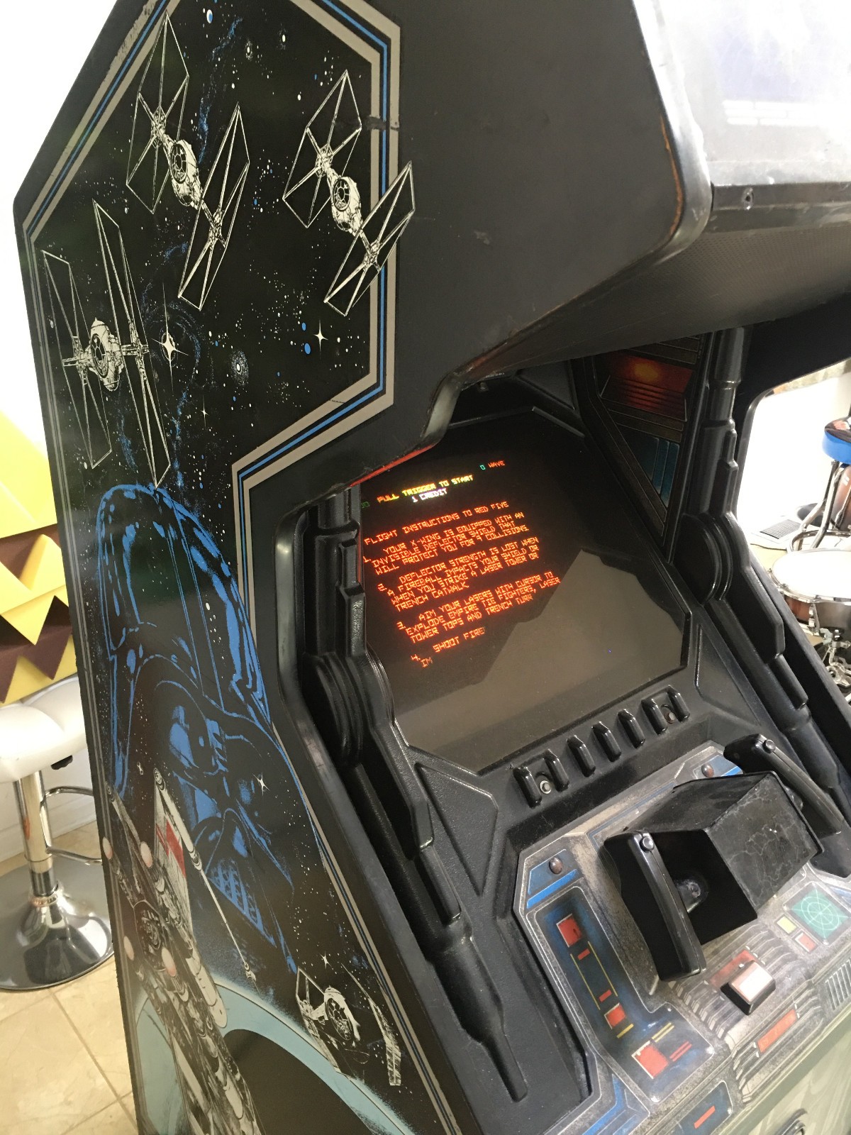 Atari original star wars pinball machine arcade 1980’s
