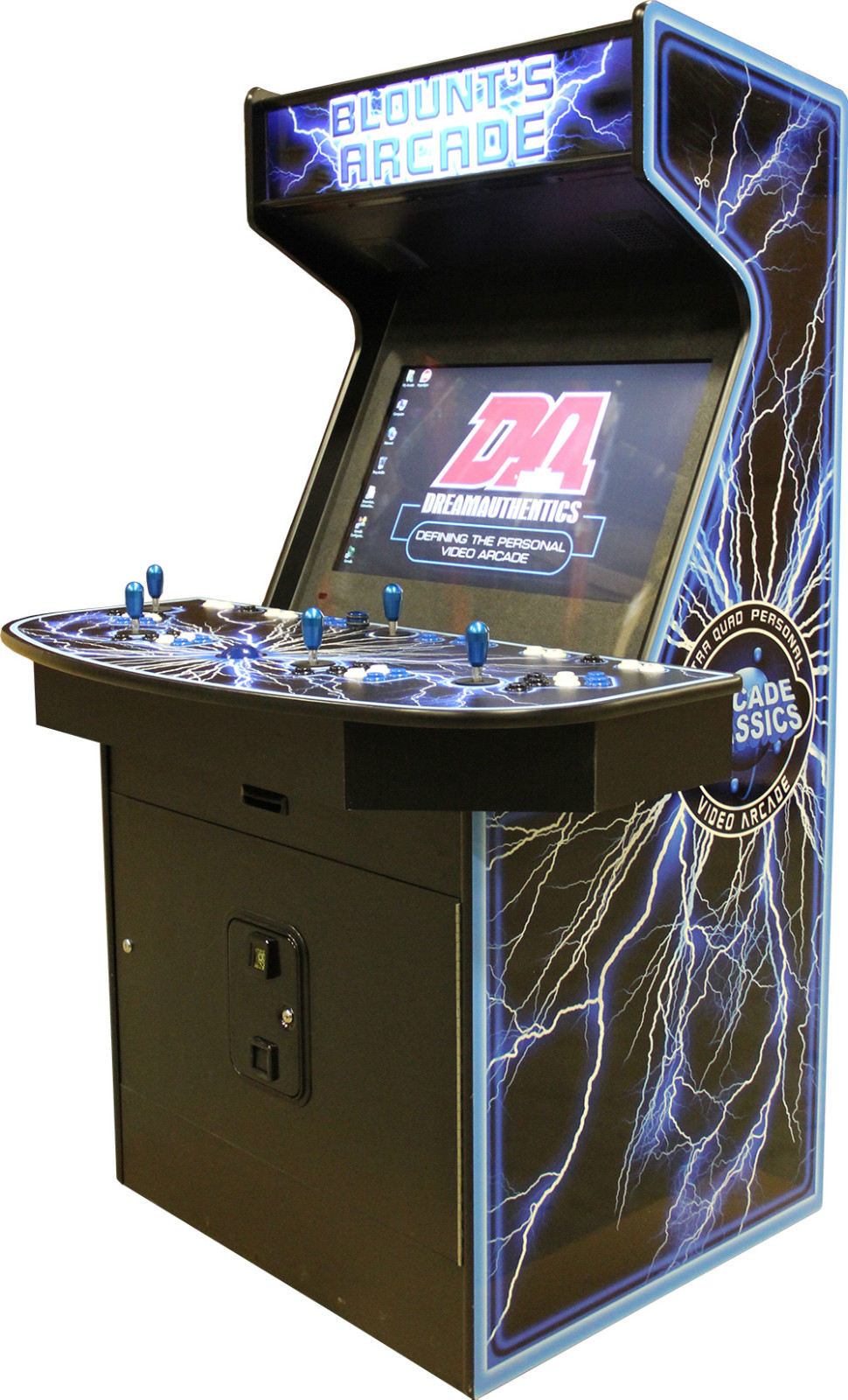 4 Player 32″ Multi-Game Retro Home Classic Video Arcade #1 Rated MAME(tm) Ready