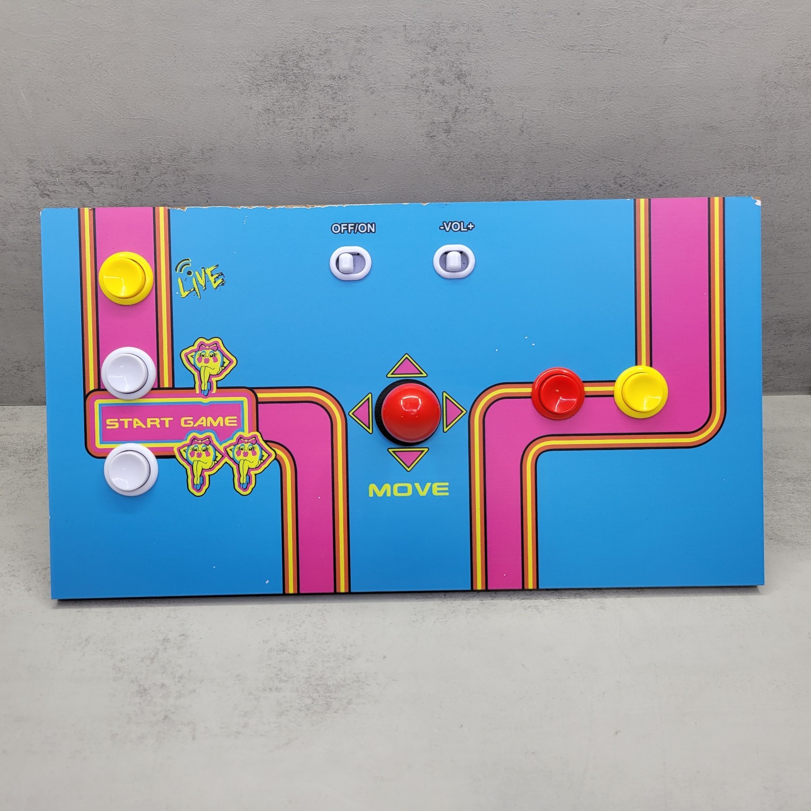 Arcade1Up Ms. Pac-Man Classic SE Control Deck Only (Part C) OEM Replacement™
