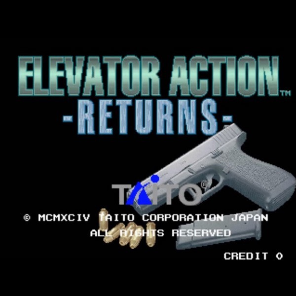 Taito 1994 Elevator Action Returns F3 System Arcade Board PCB JAMMA