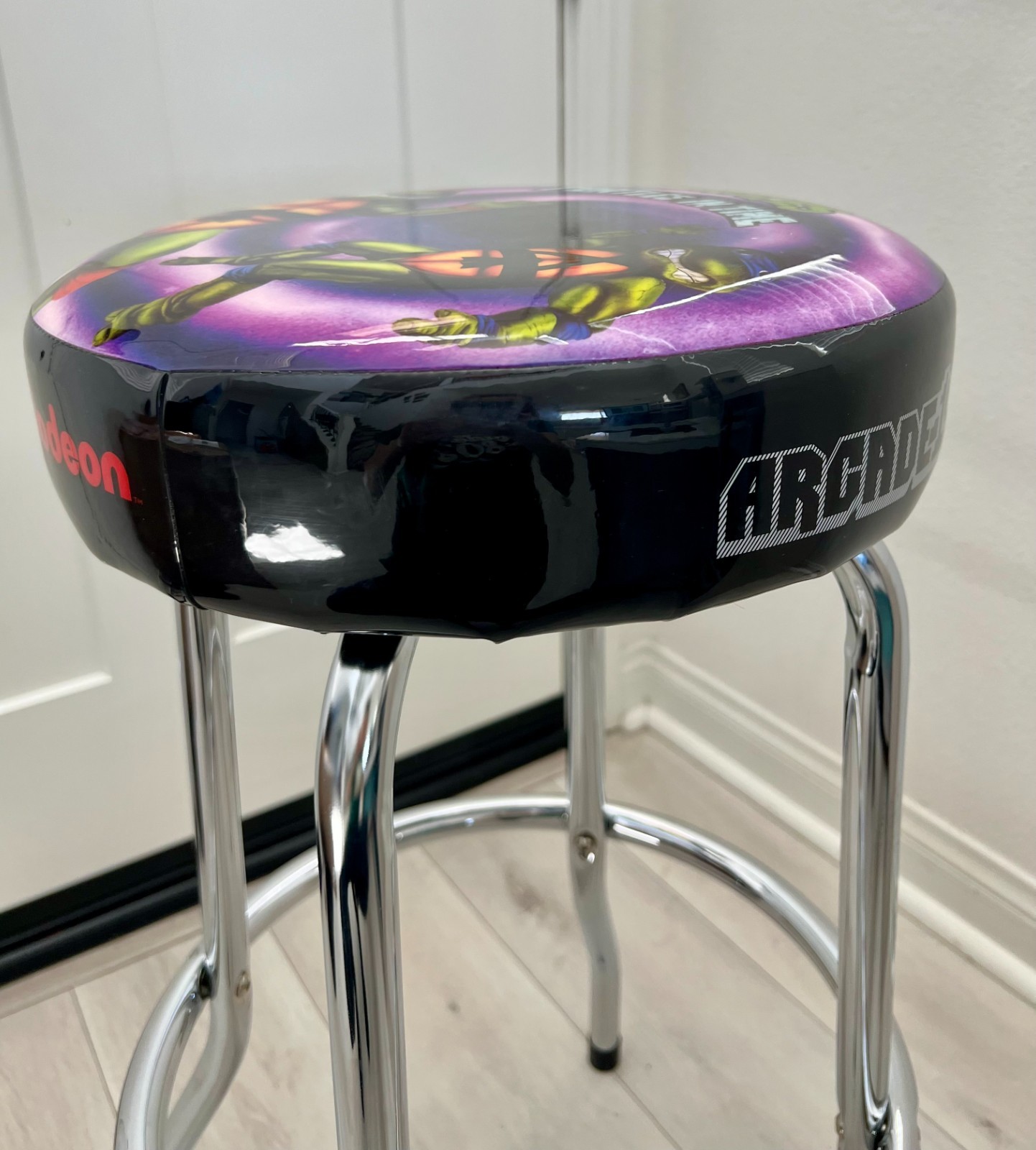 Arcade1Up Teenage Mutant Ninja Turtles Turtles in Time Stool – RARE/DISCONTINUED