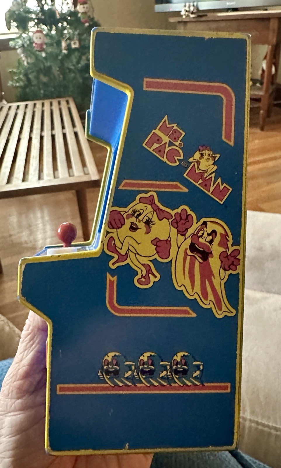 Arcade Classics Ms.Pac-Man Hand Held #09615 Retro Mini Arcade Game 2018 Tested