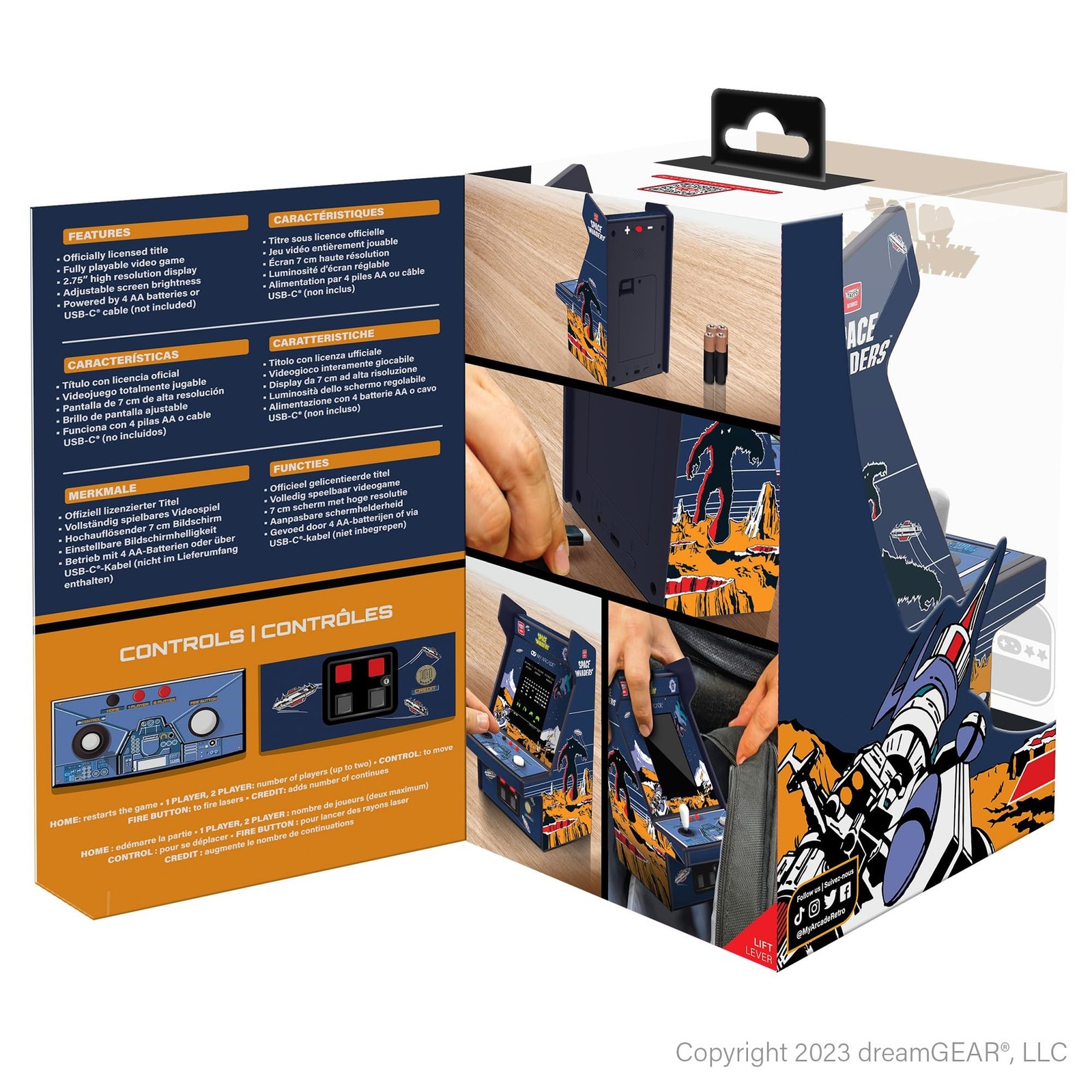 My Arcade Space Invaders Micro Player Pro: Officially Licensed Classic Arcade…