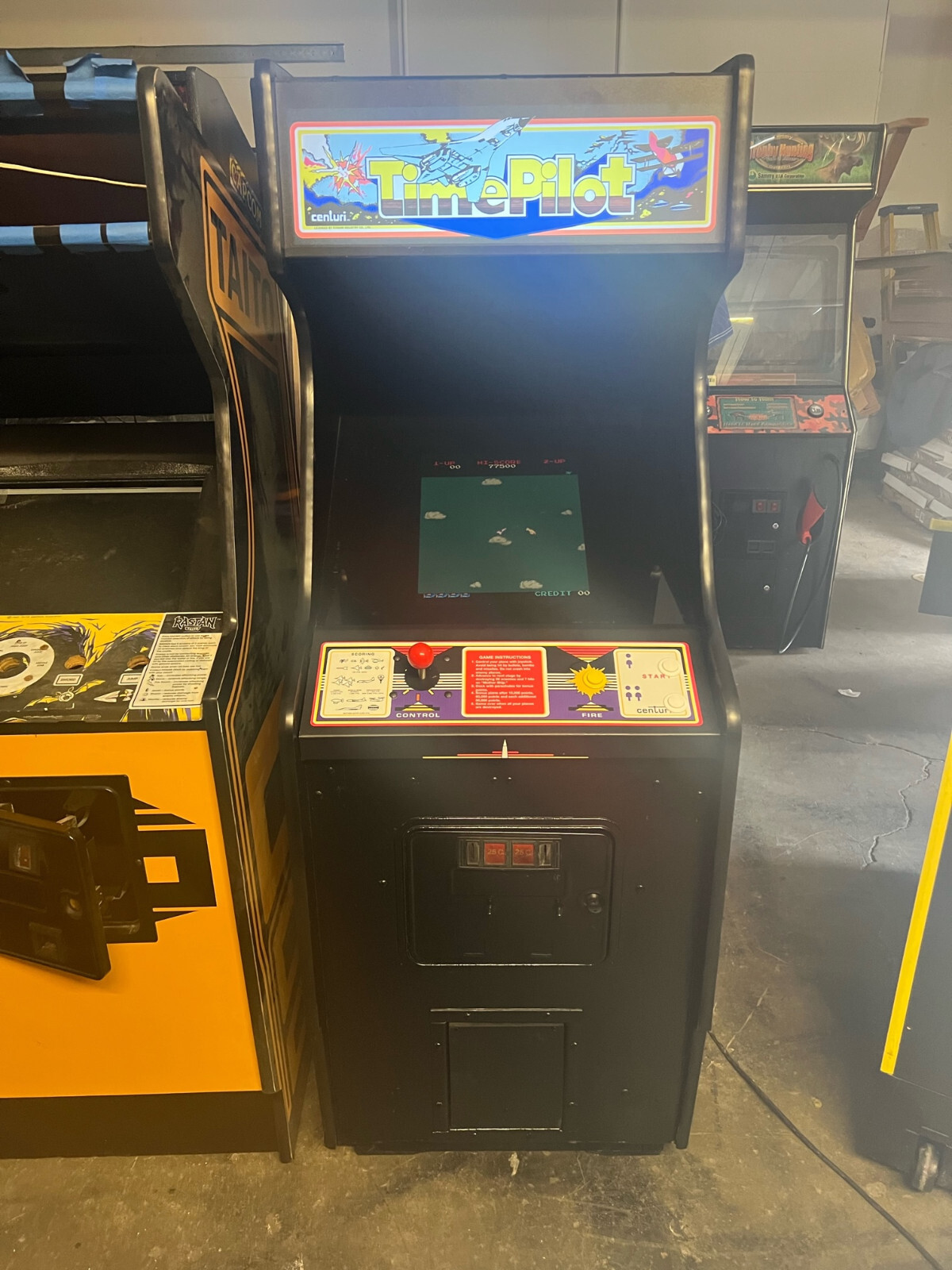 TIME PILOT ARCADE MACHINE by CENTURI 1982 (Excellent Condition)