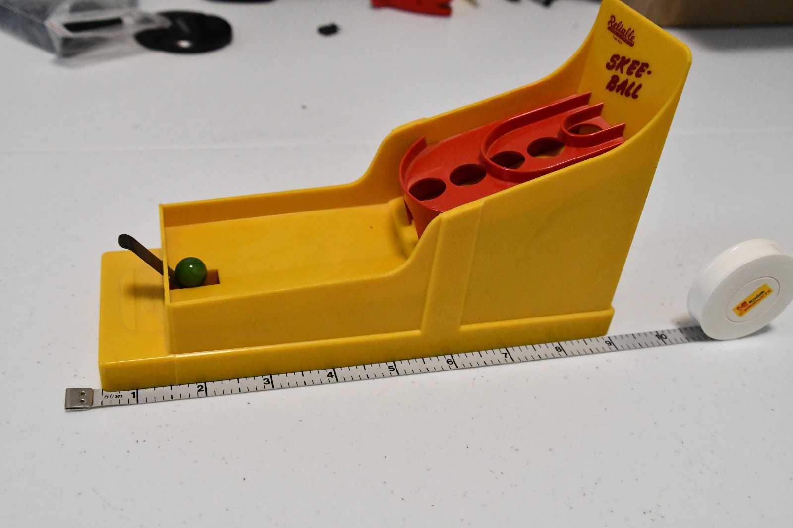 skee ball arcade game vintage plastic