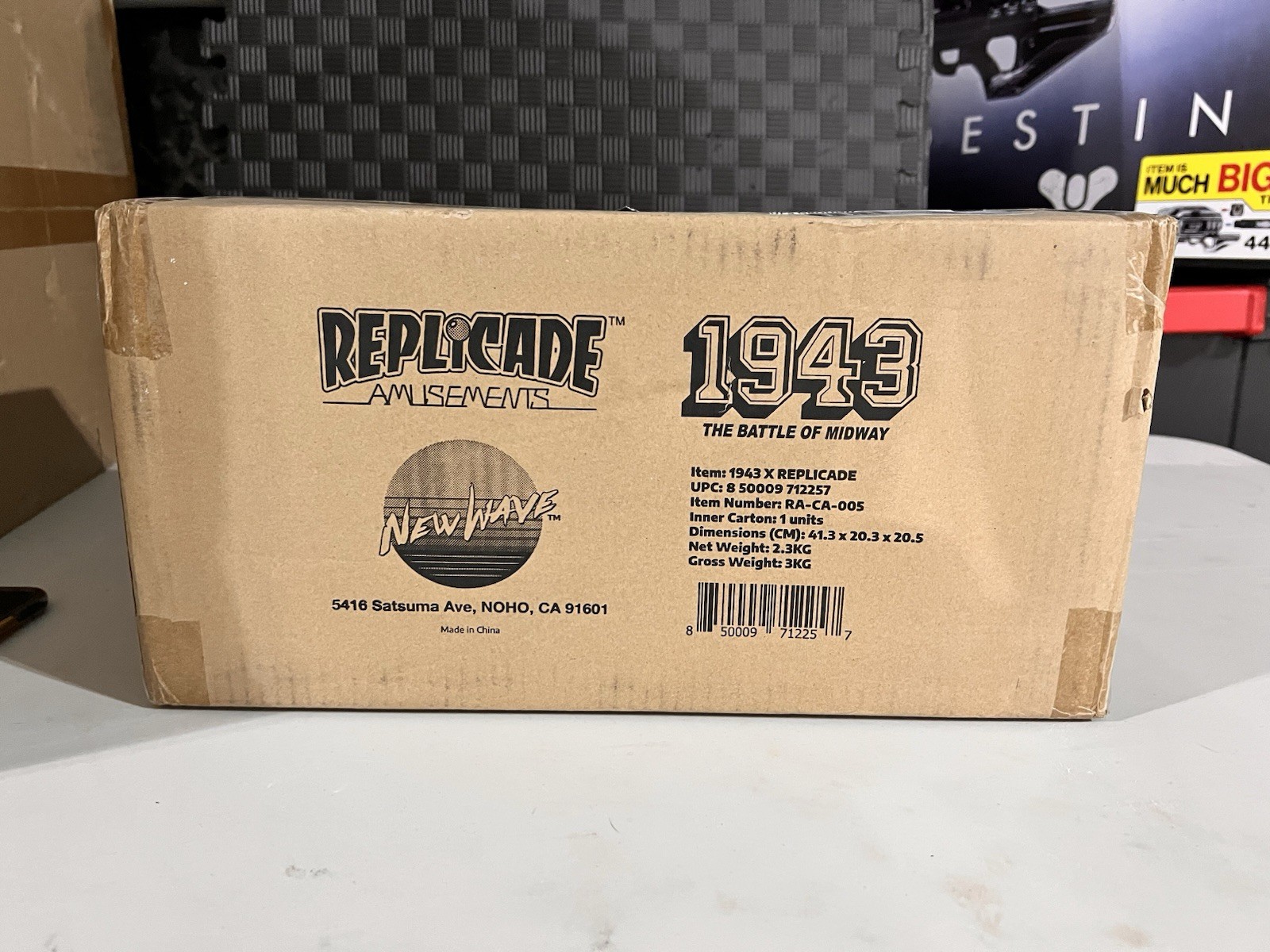 New Wave Toys 1943 X Replicade Arcade BRAND NEW SEALED