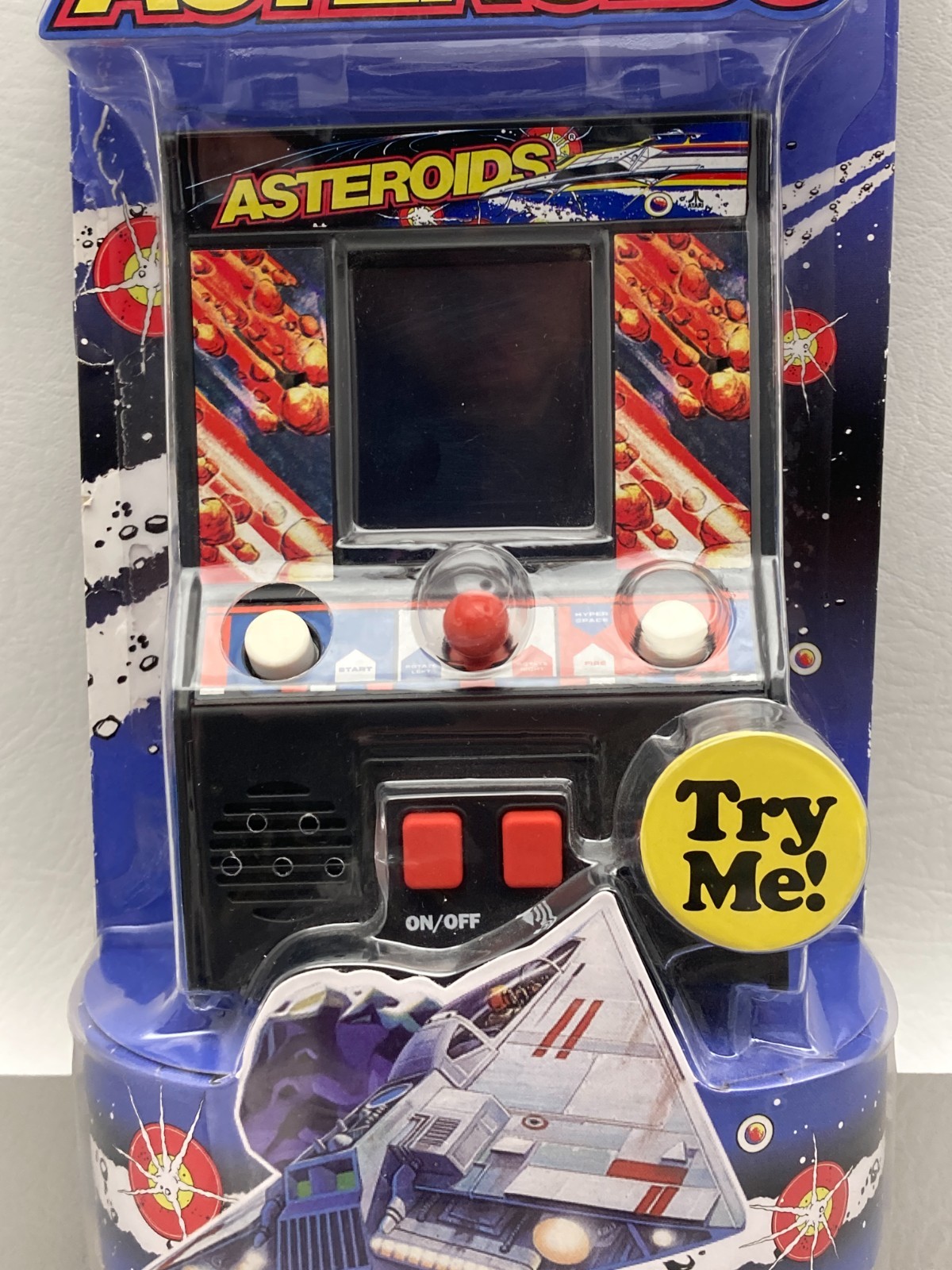 New Asteroids Basic Fun 2017 Handheld Electronic Mini Arcade Brand New Sealed