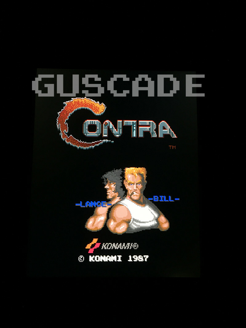 Contra Arcade Machine Konami NEW Full Size Classic Video Game Guscade 