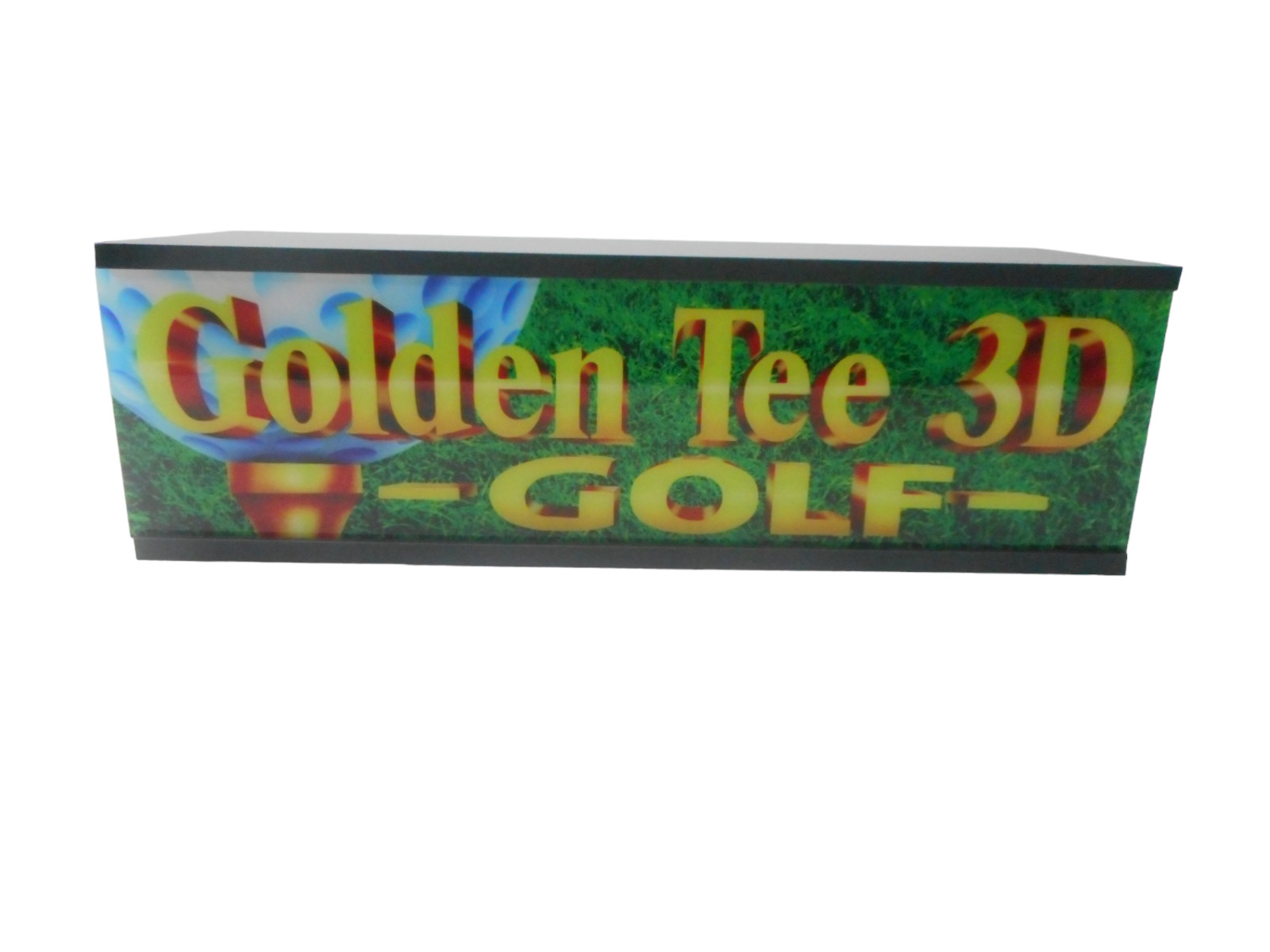 Arcade1Up – Golden Tee 3D Golf Front Sign with Speakers ONLY