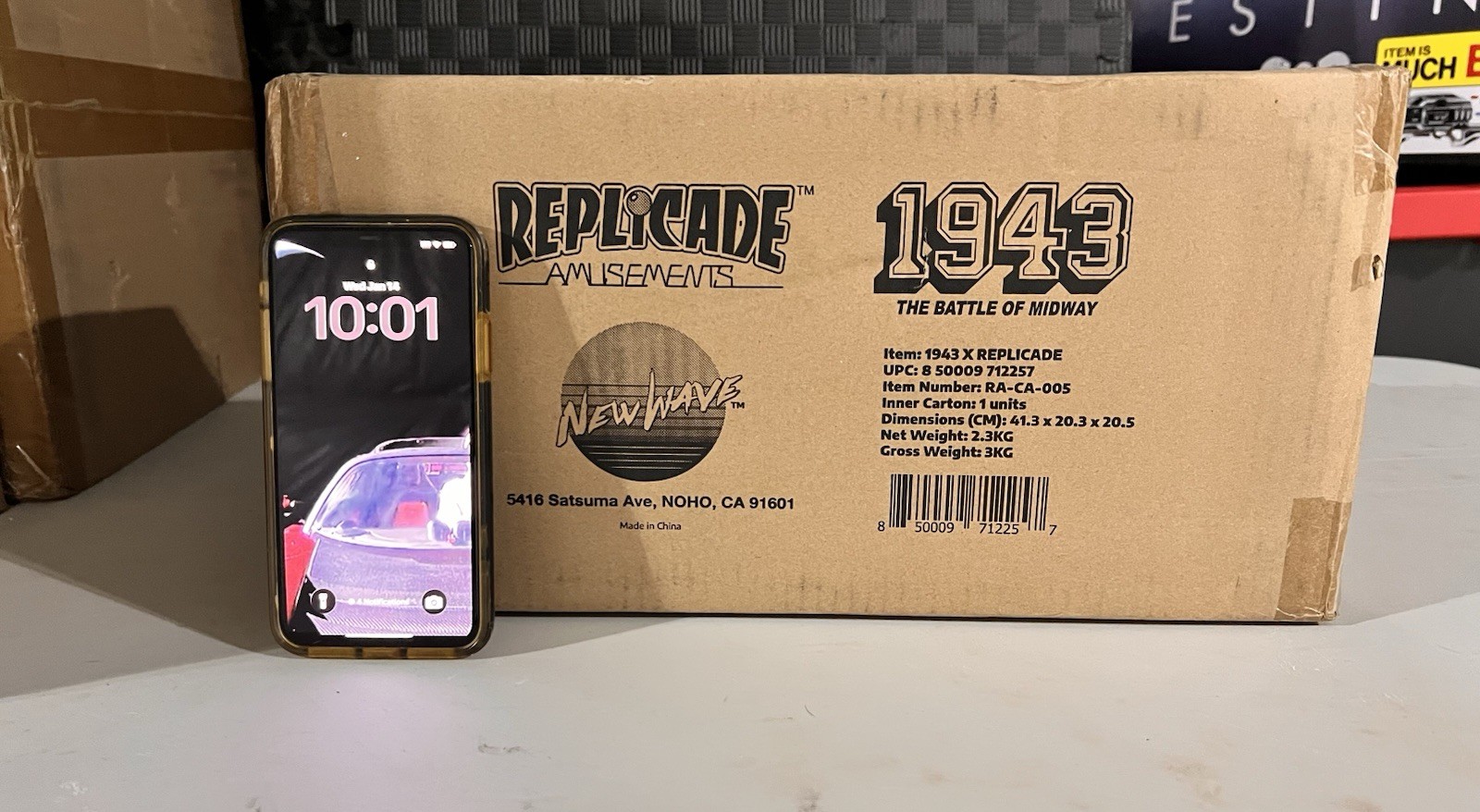 New Wave Toys 1943 X Replicade Arcade BRAND NEW SEALED