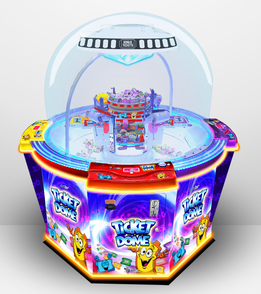 Ticke Dome Redemption Arcade Game By UNIS Technology
