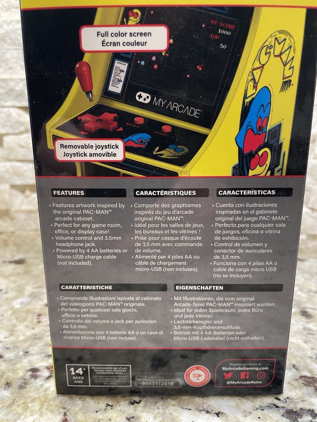 My Arcade Micro Player Retro Mini Arcade Machine – Pac-Man (2018)