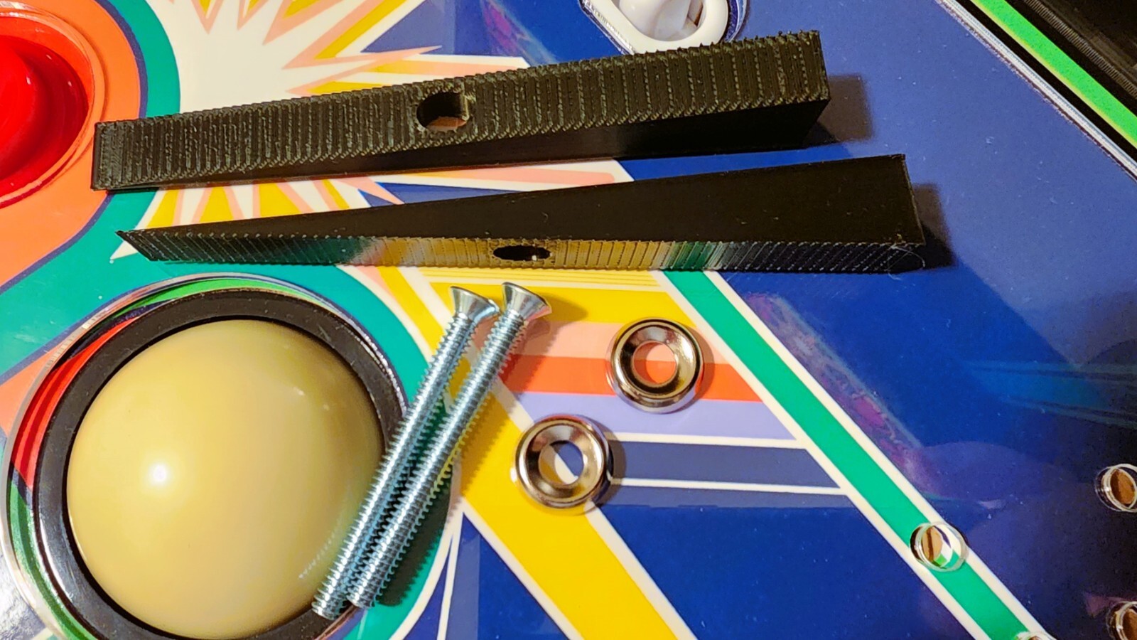 Arcade1UP Countercade Angled Control Deck Upgrade Kit (Wedge, Screws, & Washers)
