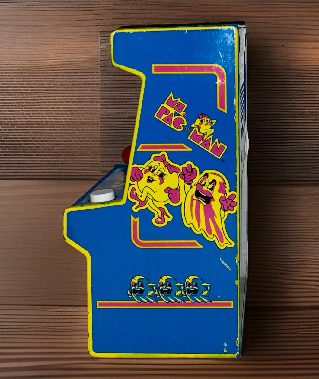 Ms. Pac Man Retro Mini Arcade Machine Bandai NAMCO 2018 #09615 Tested & Working
