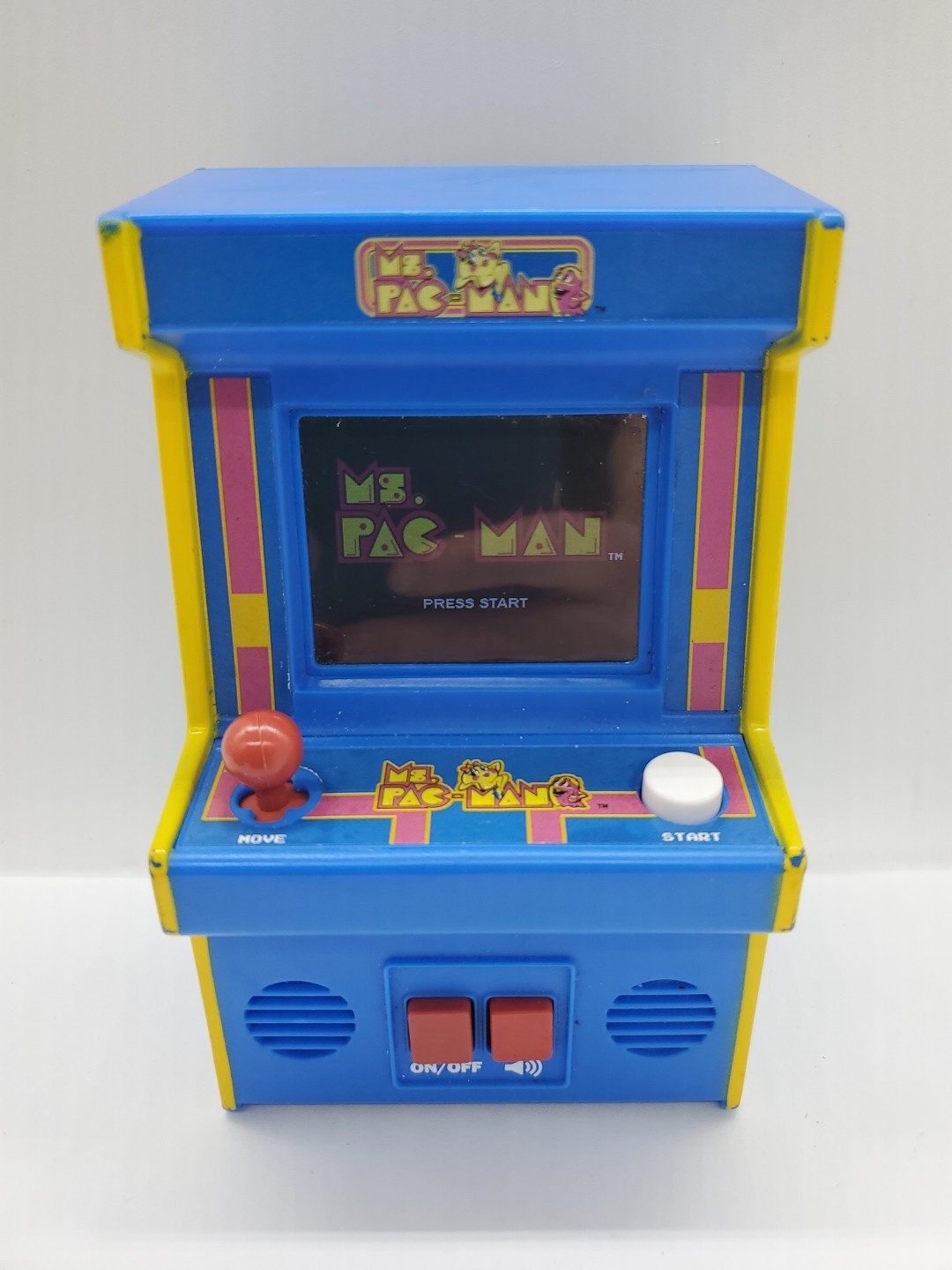 Ms Pac Man Hand Held Mini Arcade Video Game Works see Video 2018