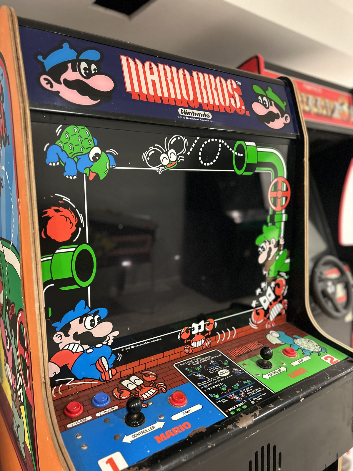Nintendo Mario Bros Full Size Arcade Machine – Original & Great Condition *RARE*