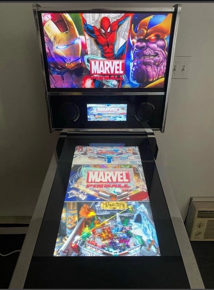 Arcade 1Up Star Wars Virtual Pinball w 85+ Tables and Active Back-glass
