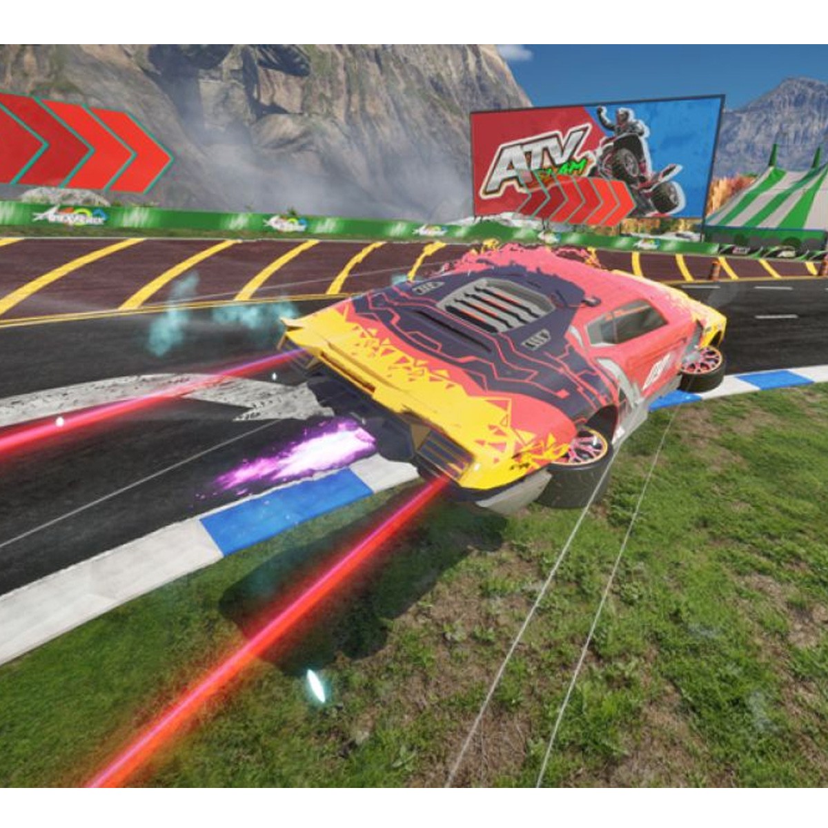 Sega Apex Rebels Arcade Racing Driving Game 65″