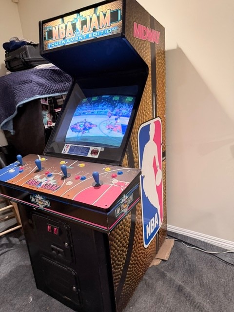 Original NBA Jam Session 1993 Midway Arcade Game Local Pick-up only
