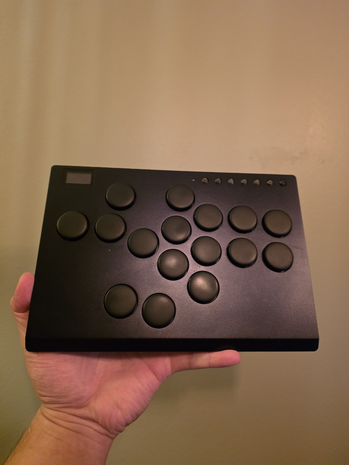 Haute42 M16 16-Button Aluminium Alloy All Button Arcade Controller for Hitbox