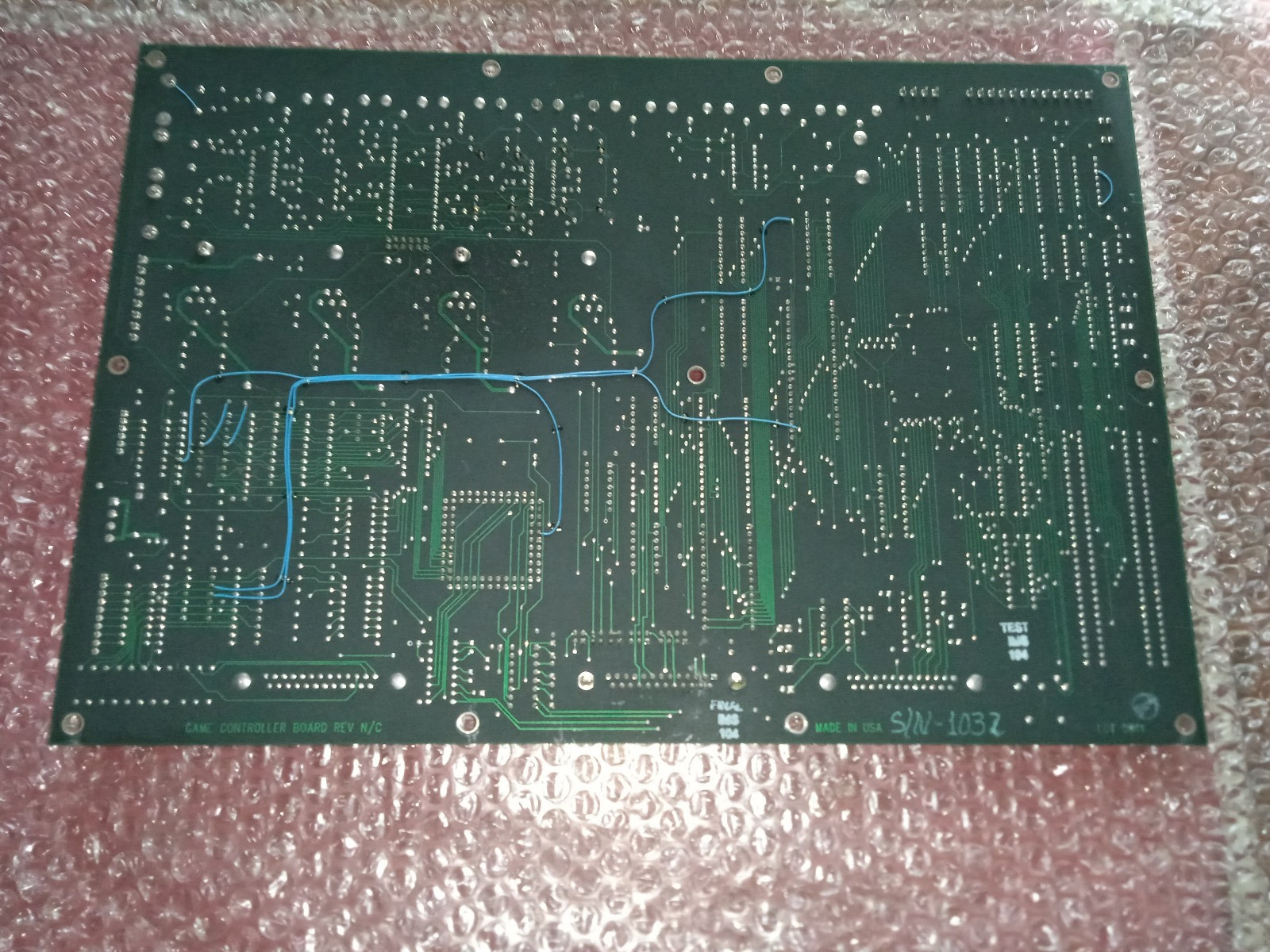 ORIGINAL LELAND DEDICATED DRAGON’S LAIR 2 II PCB LASER GAME no quixote quix-ote