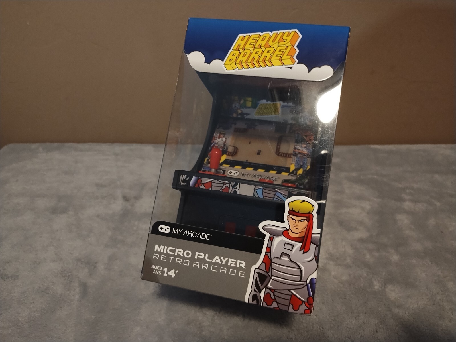Heavy Barrel My Arcade Micro Player Mini Retro Arcade Game Machine New NIB 2017