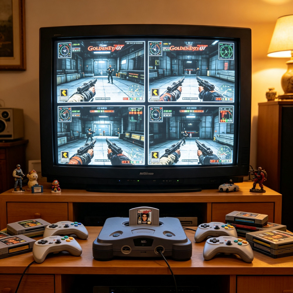 GoldenEye 007 Games Cartridge For Nintendo 64 Console US Version USA Shipping