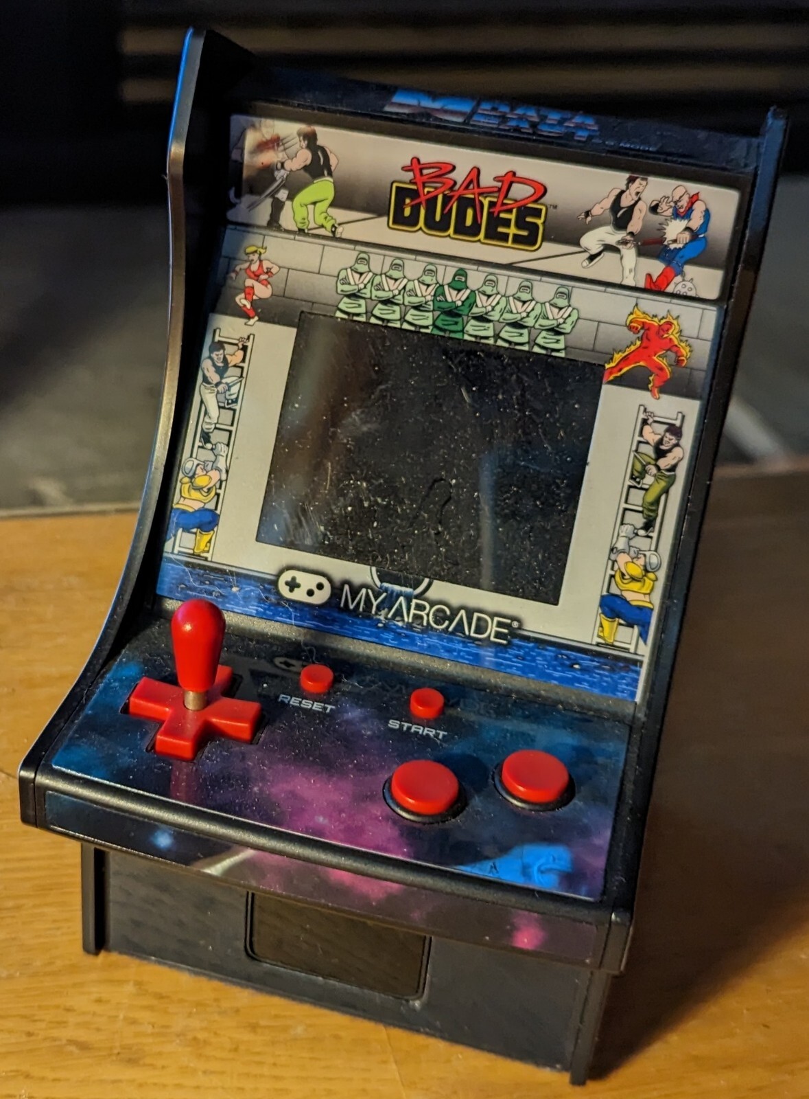 My Arcade Data East Bad Dudes, mini table top arcade game