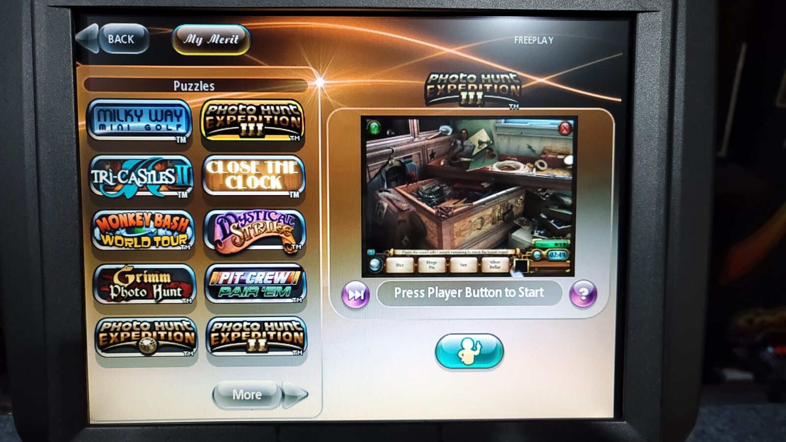 Merit Megatouch Ion 2014 with 188+ games. Megatouch service in Chicago Area!